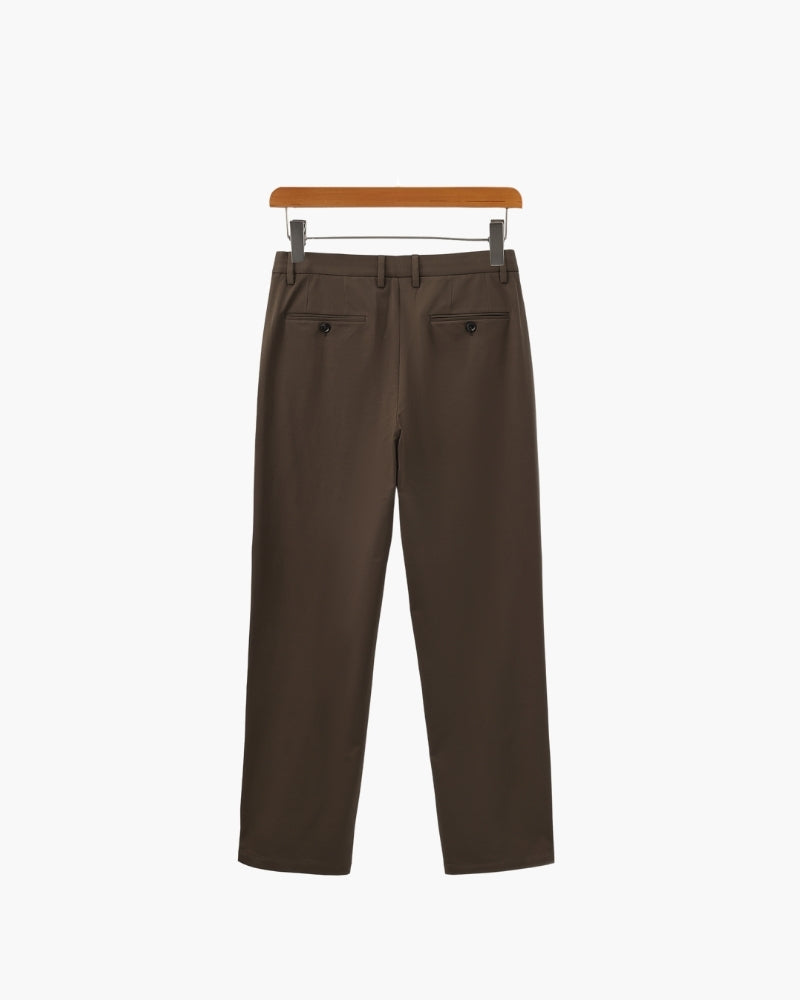 Blended Wool Trousers