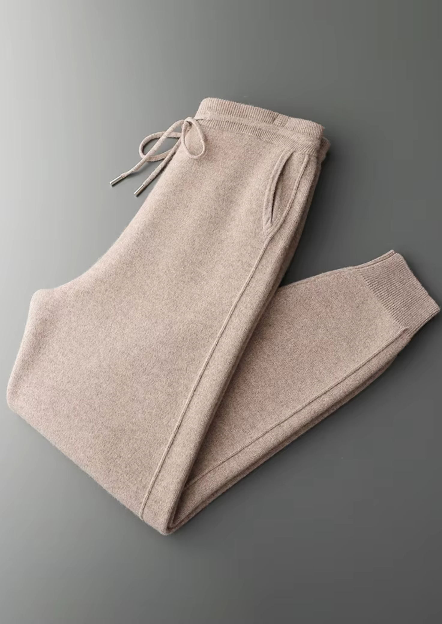 PURE EXTRA-FINE MERINO WOOL LEISURE JOGGERS