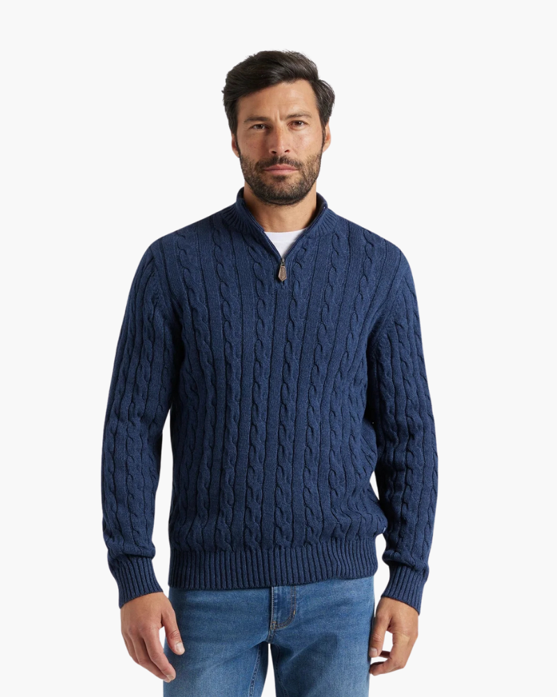 Verbier Quarter Zip Sweater