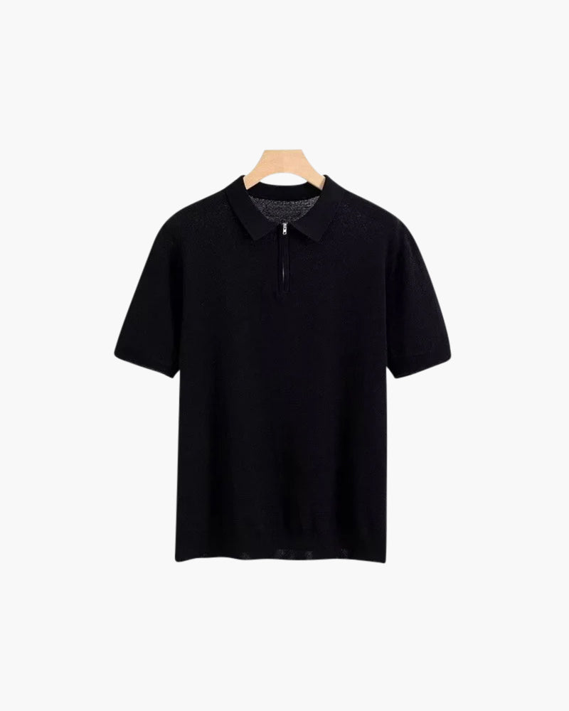 Marbella Zip-Up Polo Shirt