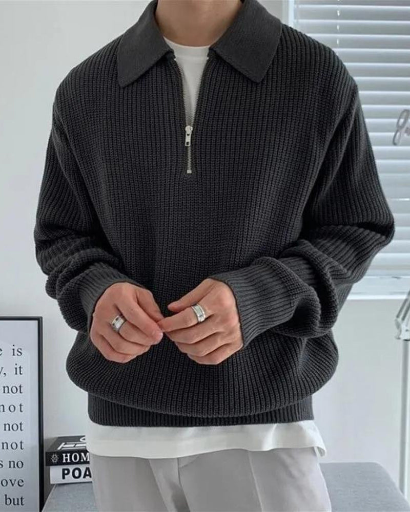 Cesare Half-Zip Pullover