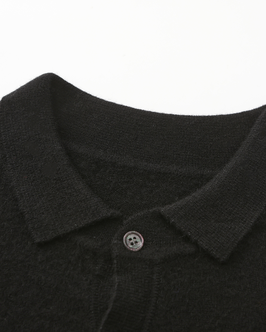 Pure Cashmere Polo Shirt