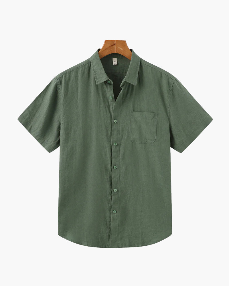 Cape Town Short Sleeve Linen Shirt