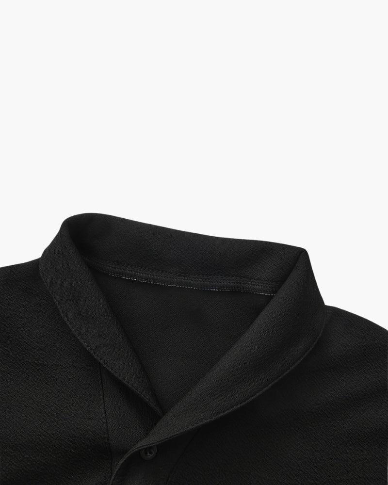 Cotton Polo and Pants Set