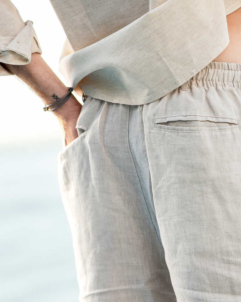 Casablanca - Luxury Linen Shorts