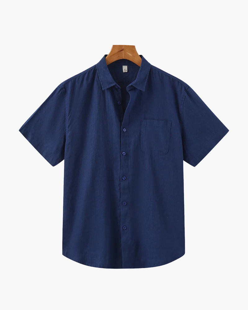 Cape Town Short Sleeve Linen Shirt