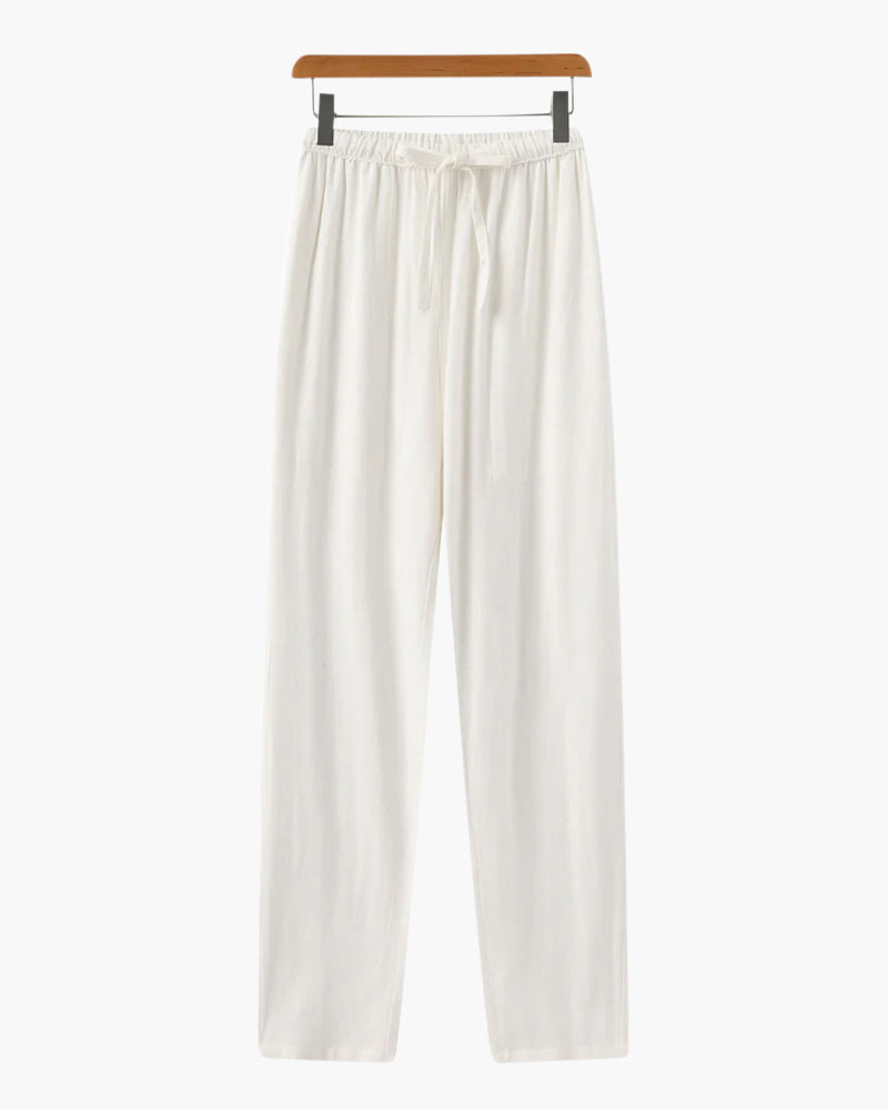 Marrakech Slim Fit Linen Pants