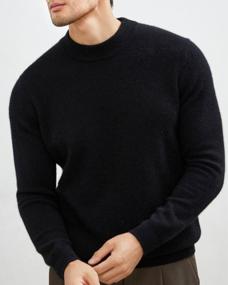 Cashmere Blend Turtleneck Sweater