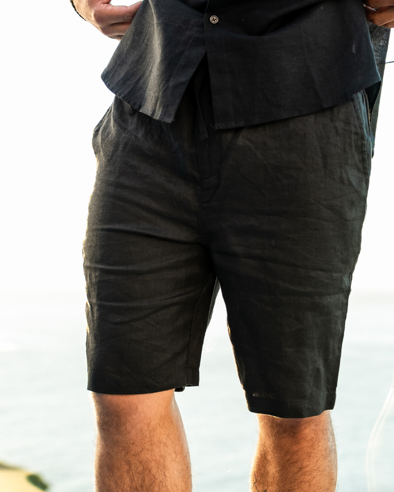 Casablanca - Luxury Linen Shorts