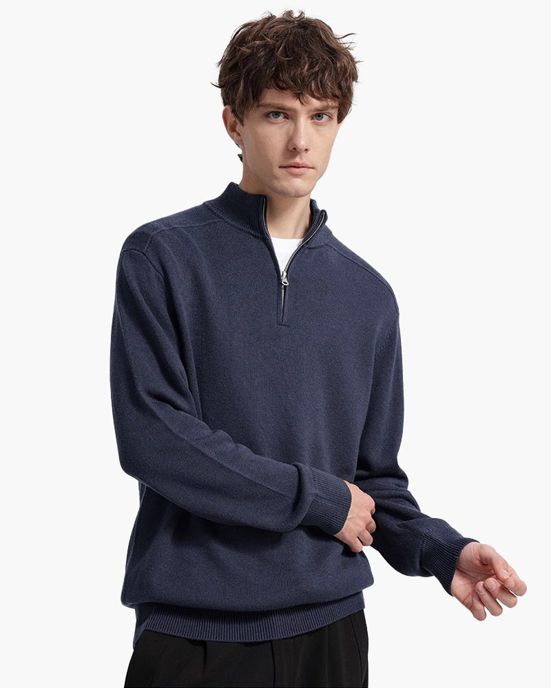 100% Merino Wool Zip-Up Jacket