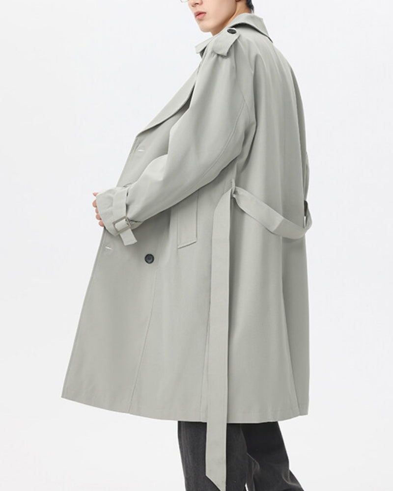 Timeless Double-Breasted Trench Coat