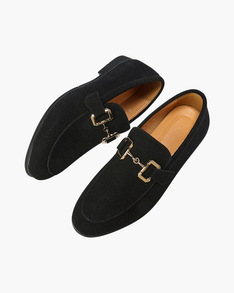 Premium Suede Slip-On Loafers
