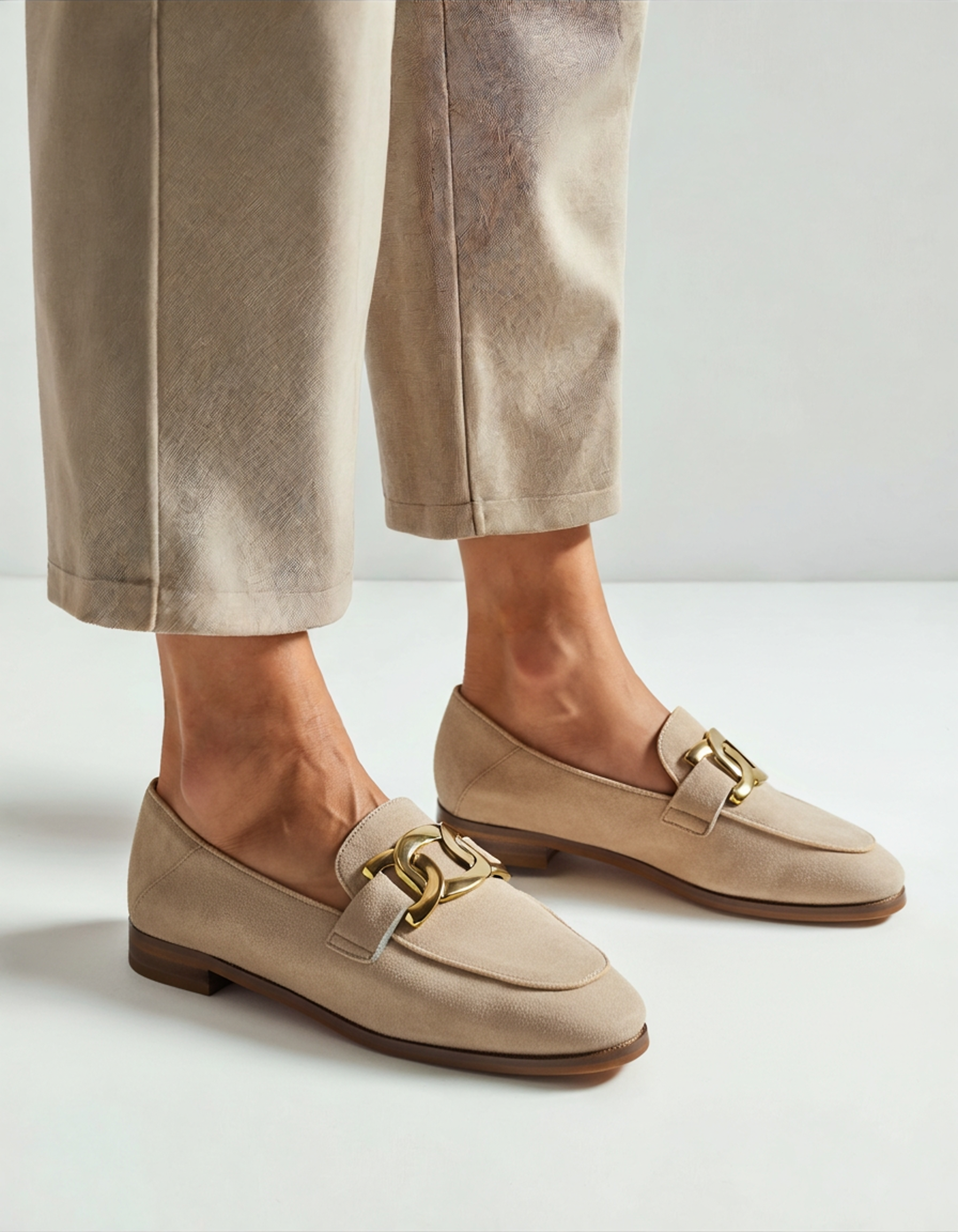 Suede Duchess Loafers