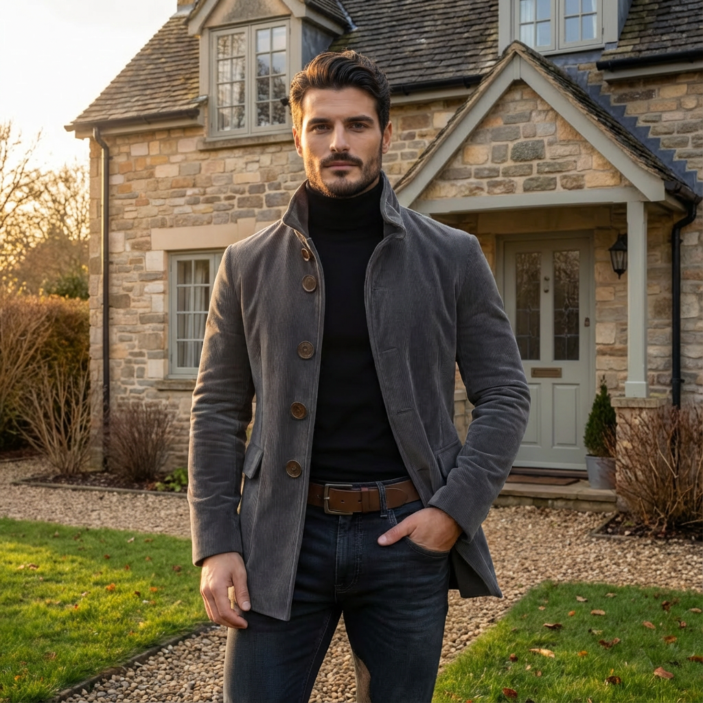 CARTER CORDUROY JACKET | CLASSIC STYLE WITH A MODERN TWIST