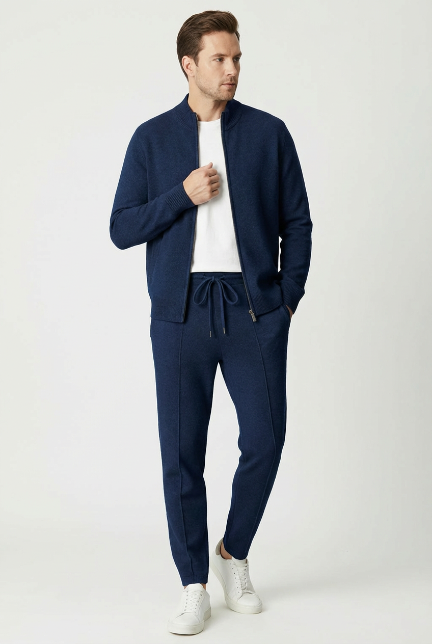 PURE EXTRA-FINE MERINO WOOL LUZZO SET