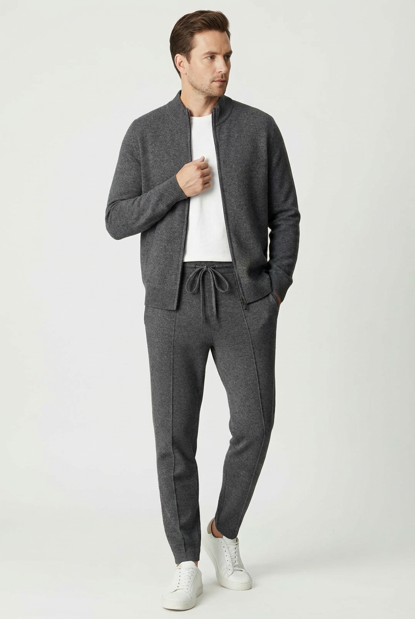 PURE EXTRA-FINE MERINO WOOL LUZZO SET